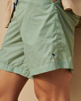 Solid Color Swim Shorts |