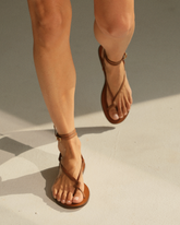 Kate Leather Knot Sandals |