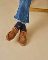 Mocassino con Carroarmato in Nabuk |