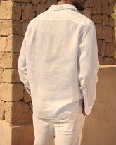 Linen Nassau Polo Shirt |