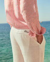 Washed Linen Venice Trousers |