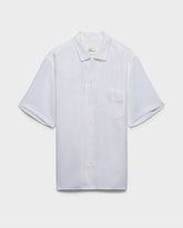 Linen Havana Camp-Collar Shirt |