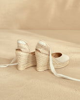 Soft Suede Wedge Espadrilles - Love Bridal Collection | 