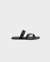Sandali Slide Mia in Pelle |