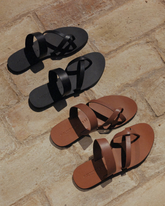 Sandali Mia Slide in Pelle |