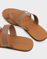 Sandali Mia Slide in Pelle |
