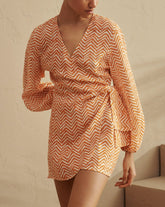 Printed Linen Biarritz Dress |