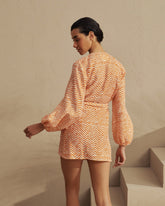 Printed Linen Biarritz Dress |