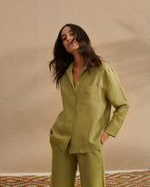 Washed Linen Natal Shirt |