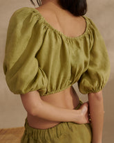Linen Palmas Top |