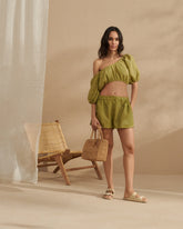 Linen Bahia Shorts |