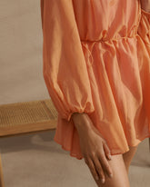 Silk Cotton Voile Minorca Dress |
