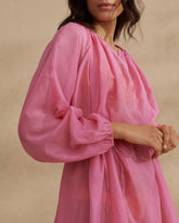 Silk Cotton Voile Minorca Dress |