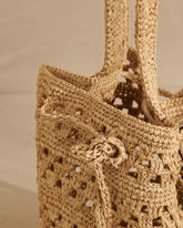 Weaving Raffia Beach Bucket |