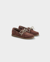 Scarpe da Barca in Pelle Scamosciata |