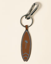 Leather Surf Keyring |