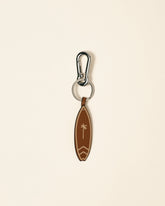 Leather Surf Keyring |