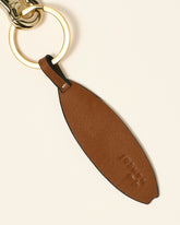 Leather Surf Keyring |