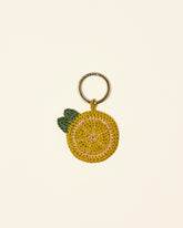 Raffia Lemon Keyring |