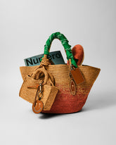Leather Smile Keyring |