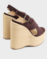 Sandali con Zappa Cleo in Suede |