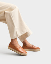 Espadrillas Flat Tobias in Pelle |