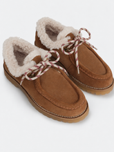 Stivaletti Shearling Allacciati |