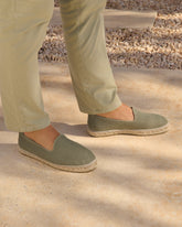 Organic Woven Cotton Espadrilles - Men’s Shoes | 