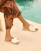 Organic Hemp Sandals With Knot |