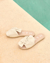 Organic Hemp Sandals With Knot |