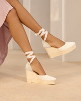 Organic Hemp Wedge Espadrilles |
