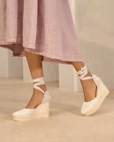 Organic Hemp Wedge Espadrilles |