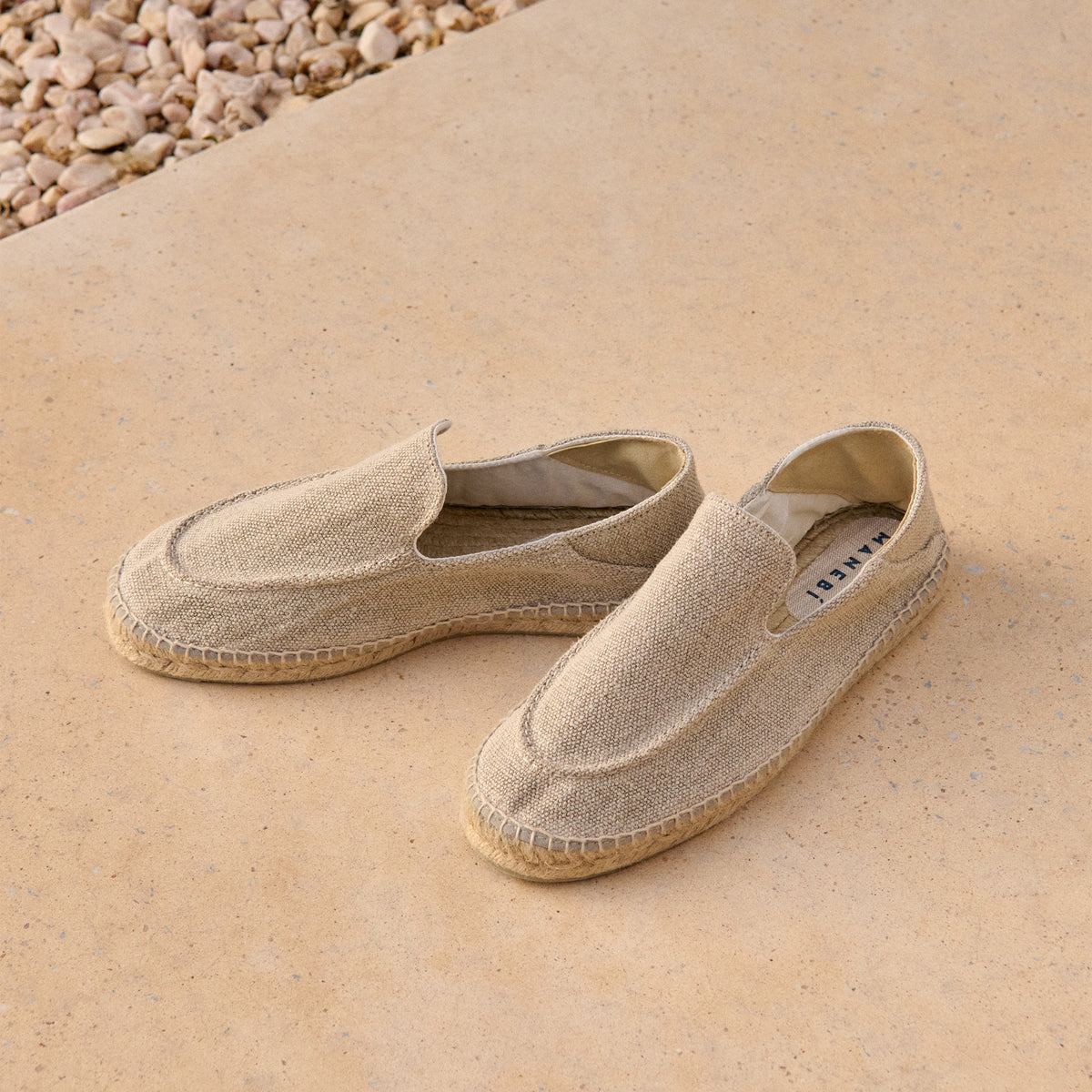 Manebí | Organic Hemp Traveler Loafers Espadrilles - Natural display picture 1