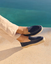 Organic Hemp Traveler Loafers|Espadrilles - Navy | 