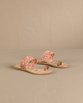 Raffia & Leather Sandals |
