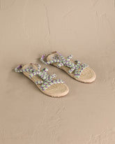 Jute Tie-Up Rope Sandals - Women’s New Shoes | 
