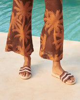 Raffia Crochet Jute Sandals |