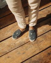 Espadrillas in Pelle Scamosciata |