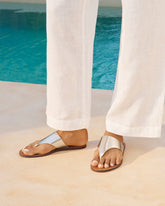 Leather Thong Sandals |