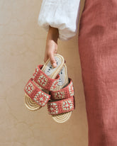 Cotton Crochet Jute Sandals |