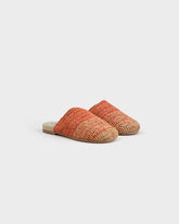 Raffia Crochet Jute Clog Mules |