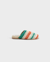 Raffia Crochet Jute Clog Mules |