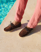 Scarpe da Barca Swan in Pelle Scamosciata |