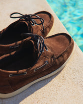 Scarpe da Barca Swan in Pelle Scamosciata |