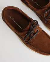 Swan Suede Boat Shoes |