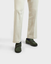 Paradiso Suede With Faux Fur Moccasins |