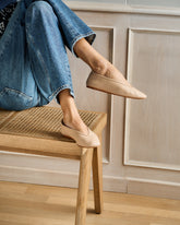 Nappa Leather Ballet Flats |