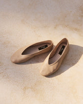 Nappa Leather Ballet Flats |