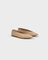 Nappa Leather Ballet Flats |