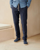 Stone Washed Cotton Venice Trousers |